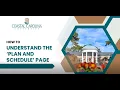 Understanding the Plan and Schedule Page
