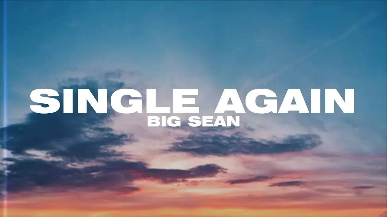 Big Sean - Single Again (Lyric Video)