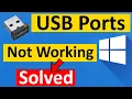 How to Fix USB Ports Not Working in Windows