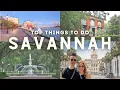 Top Things to Do in Savannah Georgia Travel Guide
