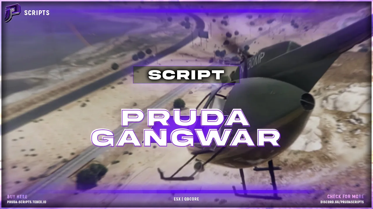 [ESX/QBCore] PRUDA GANGWAR