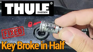 ThuleBox Key Stuck inside I Drilled it out D i Y How to Install a New Cylinder in
