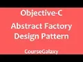 Abstract Factory Design Pattern In Objective-C