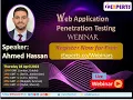 Web Application Penetration Testing Webinar