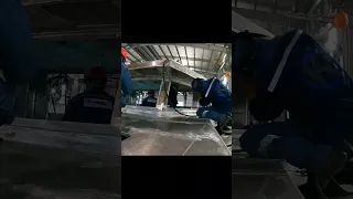 Watch the build of a performance catamaran #odiseacatamarans #performanceboats #welding #boatbuild