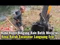 Download Lagu Panik‼️Babe Romli Bingung Kain Batik Misterius Kena Keruk Excavator Langsung Eror