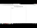 Form inside a Table using HTML and CSS Tagalog