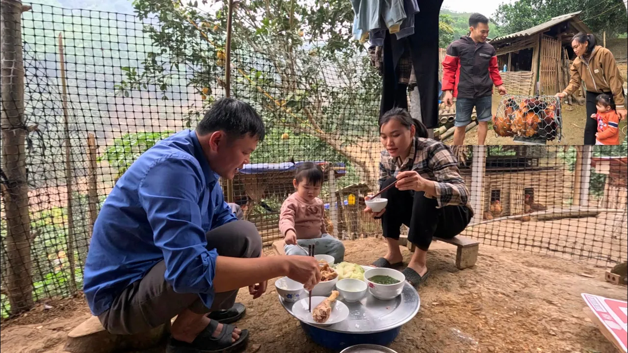 When the ex-husband visited his daughter, it was a heartwarming reunion. Ly Vy Ca