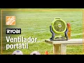 Ventilador portatil de Ryobi