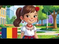 Româncă frumușică 🇷🇴 | Cântecele pentru copii 🙀 | HopHop MuziȚop 🎶