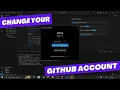 How to Change GitHub Account from VS Code How to Old GitHub Account From Laptop