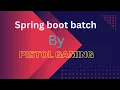 springboot batch class 2 job step