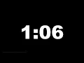 1 minute 6 seconds 66 secs clock timer countdown Alarm Focus