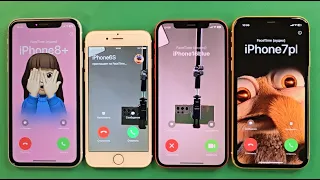 FaceTime Incoming Call Outgoing Call IPhone XR IPhone 6S IPhone 12 IPhone 11 At The Same Time Call  FaceTime Incoming Call Outgoing Call IPhone XR IPhone 6S IPhone 12 IPhone 11 At The Same Time Call