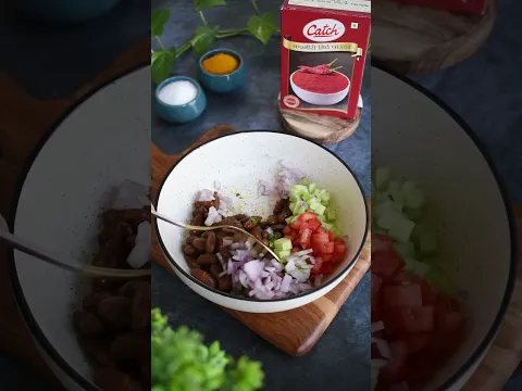Easy Rajma Masala Chaat Recipe | Spicy & Tangy Chaat at Home | Catch Spices