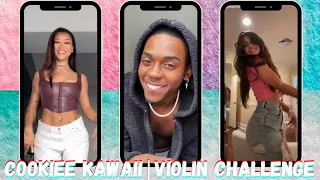 Download COOKIE KAWAII~VIOLIN CHALLENGE🎻💃🕺🎉tiktok dance trend compilation #saucysantanadance #violinchallenge MP3