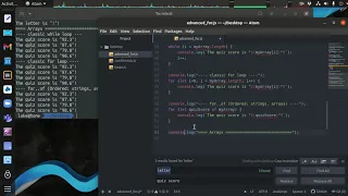 JavaScript - Advanced For Loops for in and for of