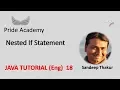 Nested If Java Tutorial 18 Eng