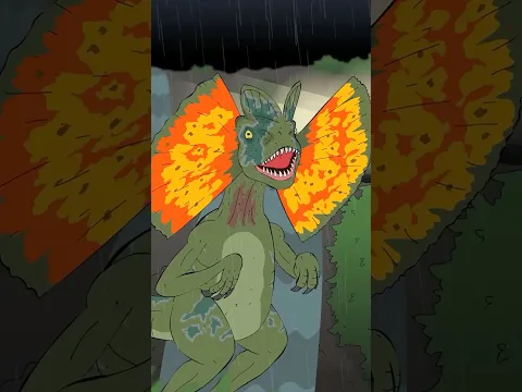 Dilophosaurus RAPS While Eating Nedry 🦖😂 Jurassic Park Parody
