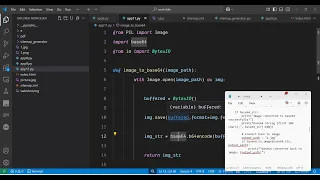 Python 3 Pillow Script to Encode Image to Base64 Decode Base64 Data to Image in Terminal