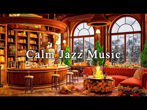 Download MP3 Jazz Relaxing Music for Studying, Work ☕ Cozy Coffee Shop Ambience \u0026 Calming Jazz Instrumental Music
