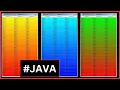 Java - How to Create a JTable with Gradient Background Color With Source Code