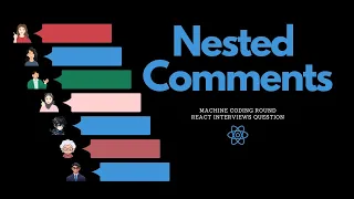 Infinite Nested Comments React Js Interview Questions Machine Coding Interview Experience