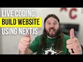 Live Coding Build a website using NextJS and Vercel