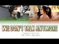 Download Lagu Jungkook (정국) \u0026 J.Fla - 'We Don't Talk Anymore' (Color Coded Han|Rom|Eng Lyrics)
