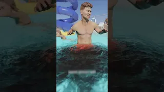 لا تفعلها أبد ا ماذا يحدث عند التبول في المسبح Shorts Shortvideo Shortsviral 