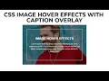 Leman7 Css Image Hover Effects With Caption Overlay - Cool Css Hover Effects