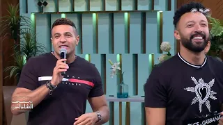 نجمة معدية   وكواليس حلقة واما في معكم منى الشاذلي دندنها