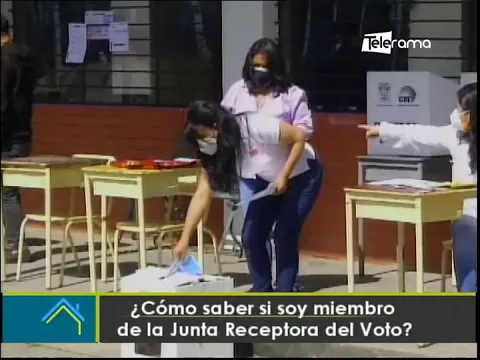 ¿Cómo saber si soy miembro de la Junta Receptora del Voto?
