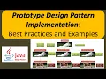 Prototype Design Pattern Implementation Best Practices and Examples
