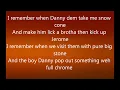 ghetto story (baby cham) lyrics