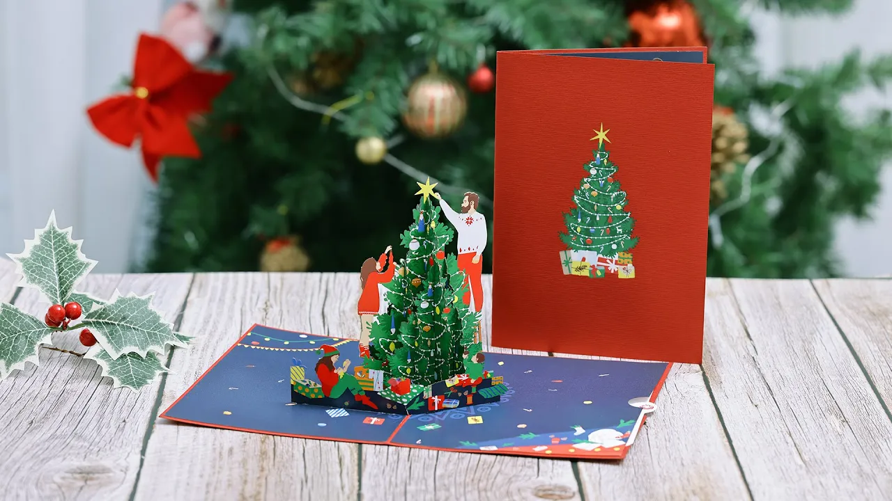 Christmas Tree pop up card