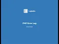 Logtastic WordPress Plugin - PHP Error Log
