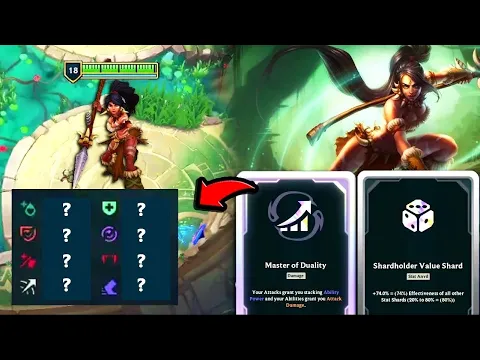 Download MP3 What happens when Nidalee gets SECRET PRISMATIC STAT SHARD with INFINITE STACKING AP/AD (20x Stats)