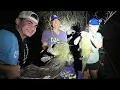 LIVE BAIT to Catch Monster Flathead Catfish Using Bank Poles and Limb Lines