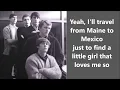 The Sonics - Have Love Will Travel (Lyrics)