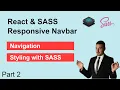 Responsive Navbar with React SASS - Part 2