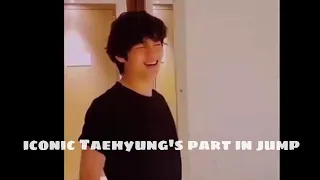 BTS everytime singing iconic Taehyung's part in jump