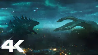 Godzilla Vs King Ghidorah Final Battle Final Fight Scene Godzilla The King Of Monster 2019 