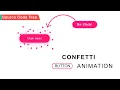 Creative Animated click effects Using HTML CSS and JavaScript Confetti Animation on Website