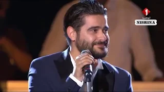 ناصيف زيتون في موقف مؤثر جدا ما ودعتك مهرجان قرطاج2017 