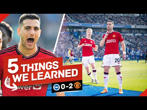 Download MP3 Dalot Player Of The Season! Højlund Scores Again! 5 Things We Learned... Brighton 0-2 Man United