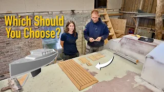 What Should We Put On Our Deck? Building a 52ft Sailboat – Ep. 504 Ran Sailing