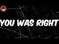 You Was Right (Lyrics) - Lil Uzi Vert