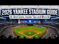 2026 Yankee Stadium Guide Best Seats Insider Tips and More