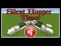 Minecraft Tutorial Silent Hopper Timer 2 Styles 2019